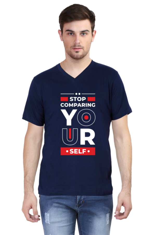 V-neck Half Sleeve