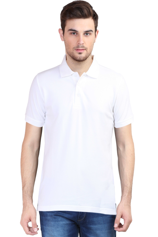 Polo Half Sleeve (White)