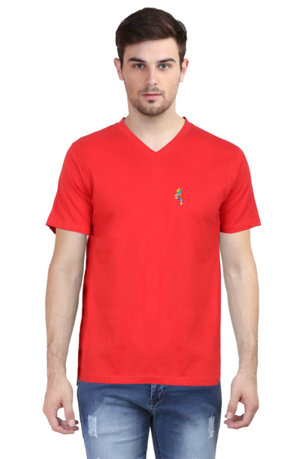 Vneck Half Sleeve
