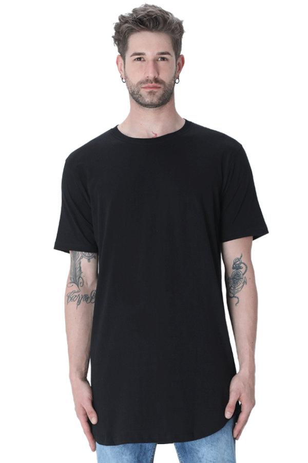 Longline Curved TShirt - Image 2