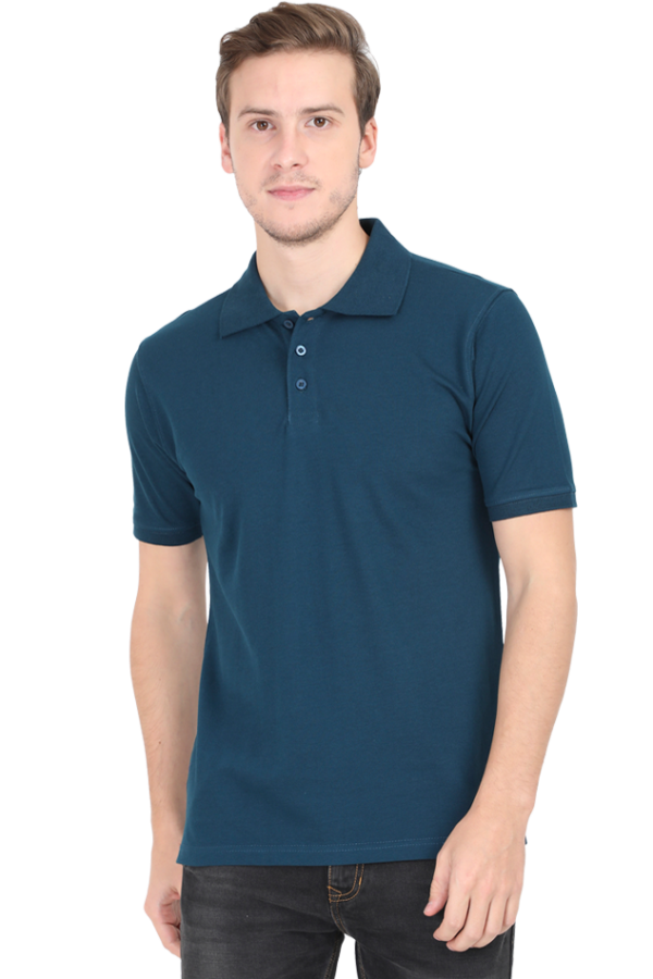 Polo Half Sleeve (Blue)