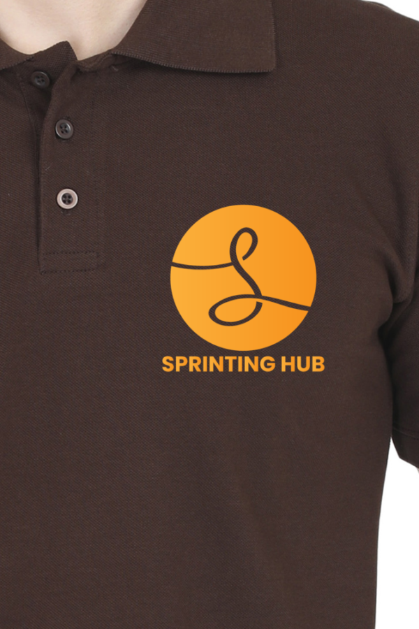 Male Polo Half Sleeve (Sprinting Hub Logo) - Image 5