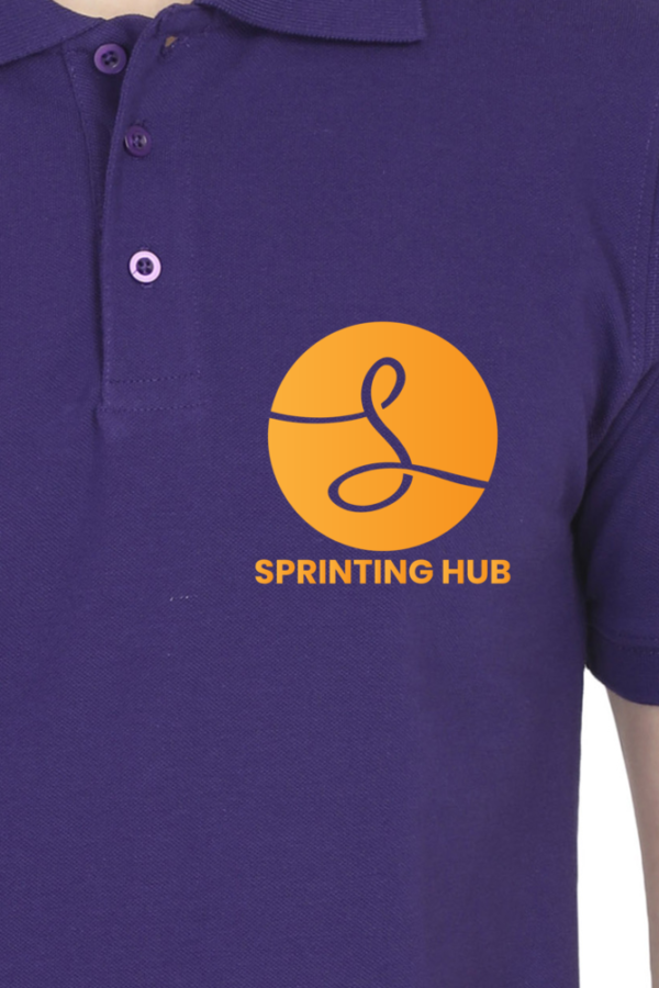 Male Polo Half Sleeve (Sprinting Hub Logo) - Image 7