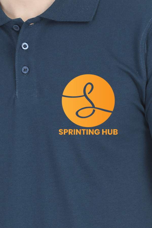 Male Polo Half Sleeve (Sprinting Hub Logo) - Image 3