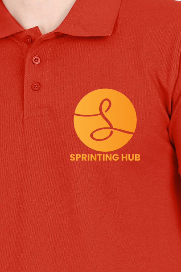 Male Polo Half Sleeve (Sprinting Hub Logo)