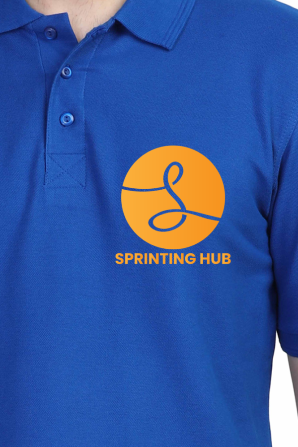 Male Polo Half Sleeve (Sprinting Hub Logo) - Image 11