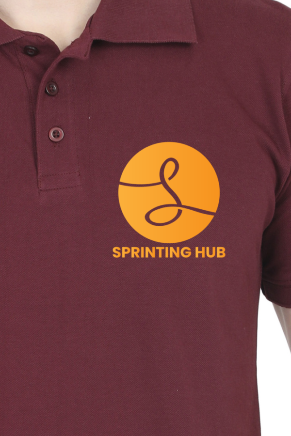 Male Polo Half Sleeve (Sprinting Hub Logo) - Image 9