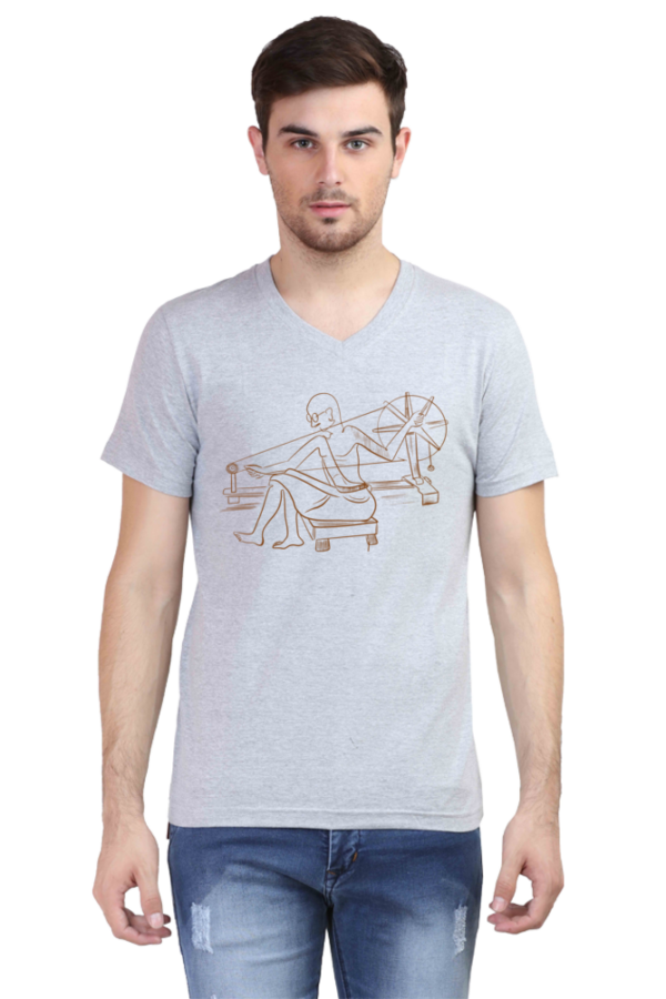 V-neck Half Sleeve