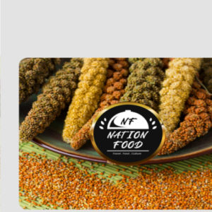 Nation Food Mouse Pad