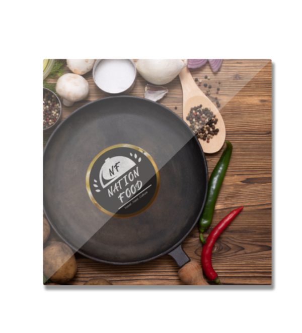 Nation food Fridge Magnet