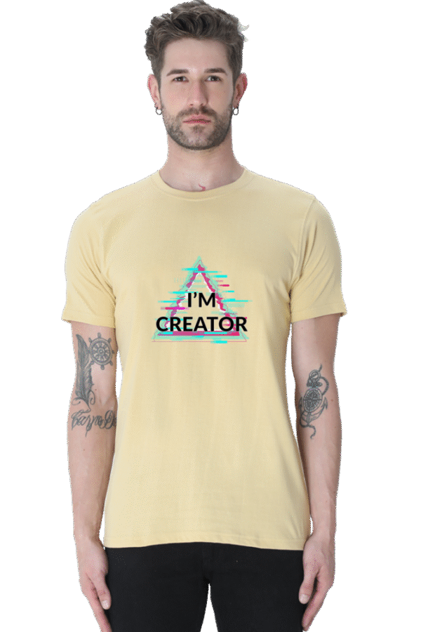 I'm Creator Male Classic Crew T-Shirt - Image 4