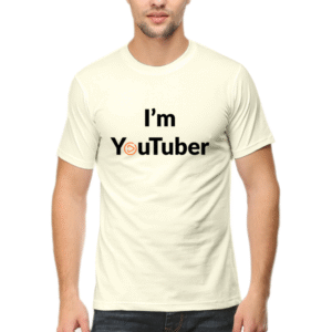 I'm YouTuber Printed Male Classic Crew T-Shirt