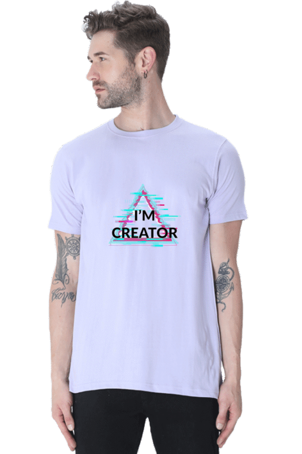 I'm Creator Male Classic Crew T-Shirt - Image 5