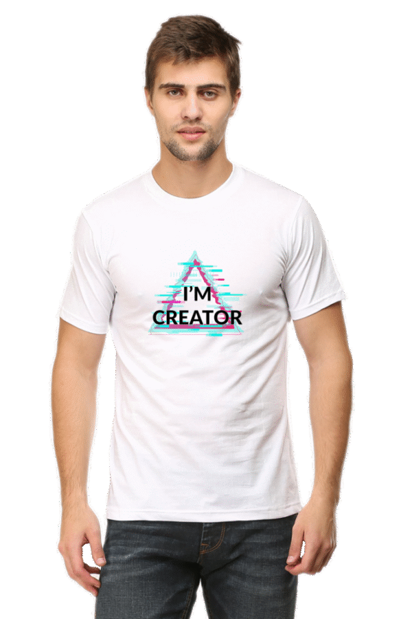 I'm Creator Male Classic Crew T-Shirt - Image 9
