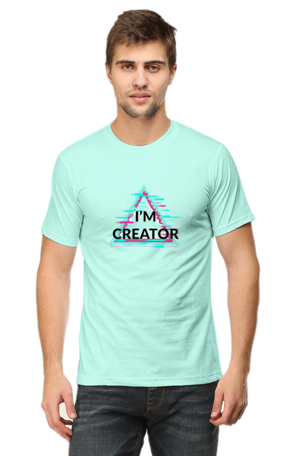 I'm Creator Male Classic Crew T-Shirt - Image 3