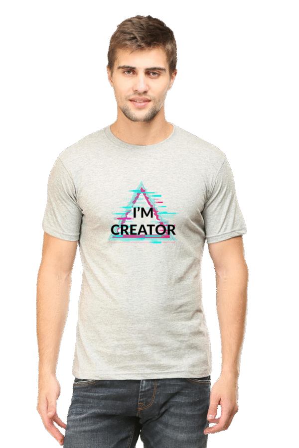 I'm Creator Male Classic Crew T-Shirt - Image 8