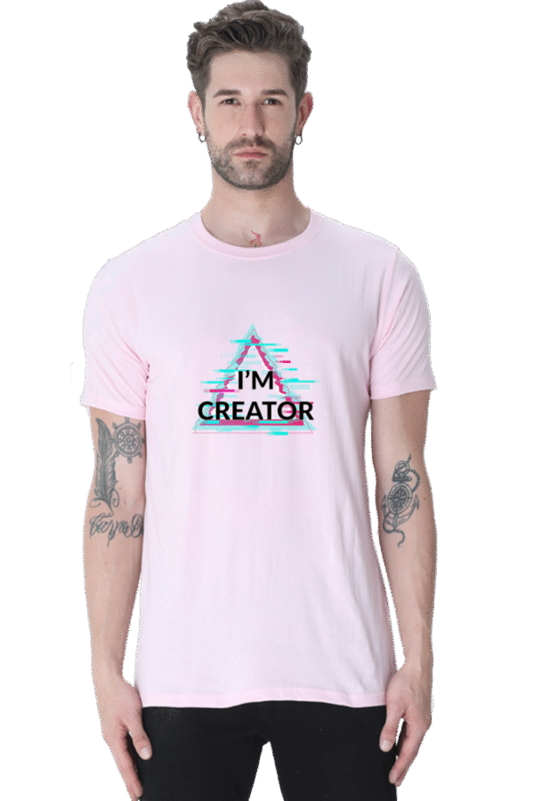 I'm Creator Male Classic Crew T-Shirt - Image 7