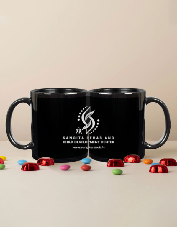 Black Coffee Mug