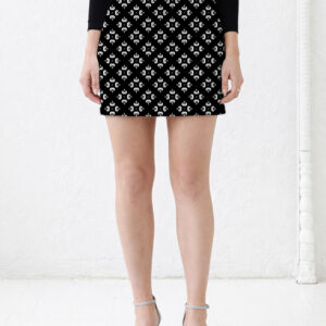 Aop Mini Skirt