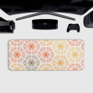 Gaming Mouse Pad | 3MM Thick Extended Desk Mat with Stitched Edges & Strong Grip
