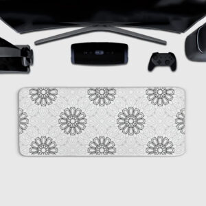 Gaming Mouse Pad | 3MM Thick Extended Desk Mat with Stitched Edges & Strong Grip