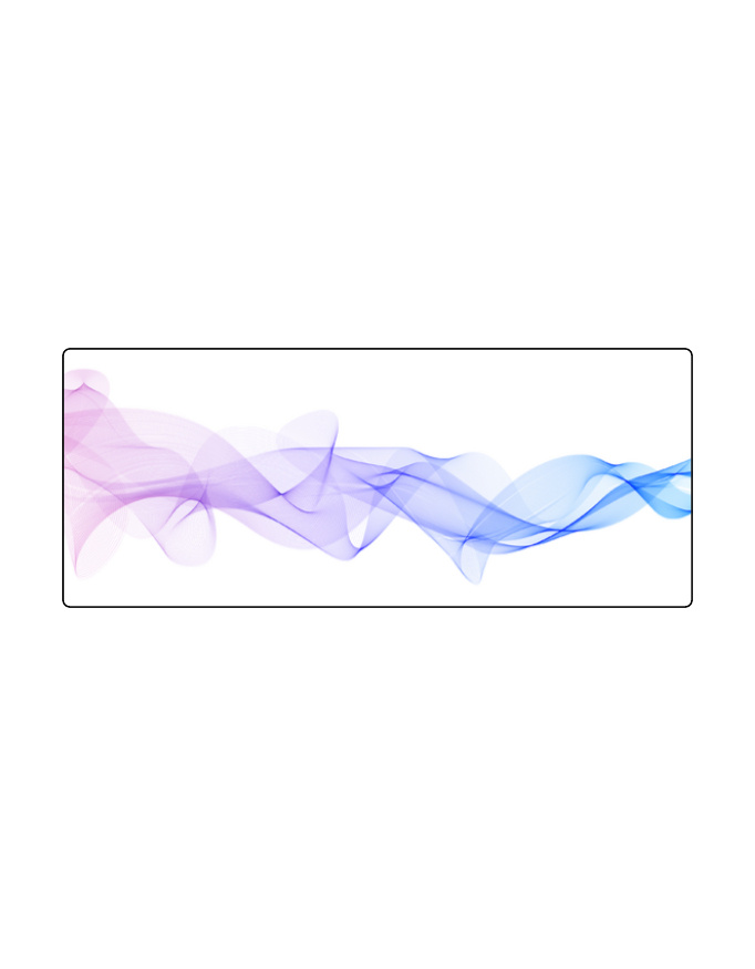 Gaming Mouse Pad | 3MM Thick Extended Desk Mat with Stitched Edges & Strong Grip