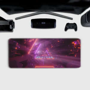Gaming Mouse Pad | 3MM Thick Extended Desk Mat with Stitched Edges & Strong Grip