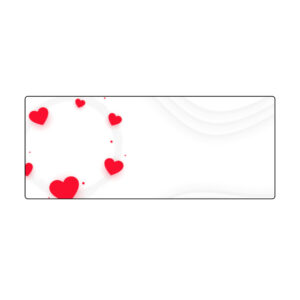 Gaming Mouse Pad | 3MM Thick Extended Desk Mat with Stitched Edges & Strong Grip