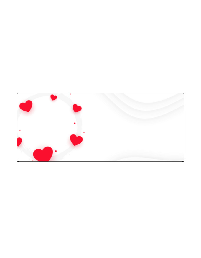 Gaming Mouse Pad | 3MM Thick Extended Desk Mat with Stitched Edges & Strong Grip