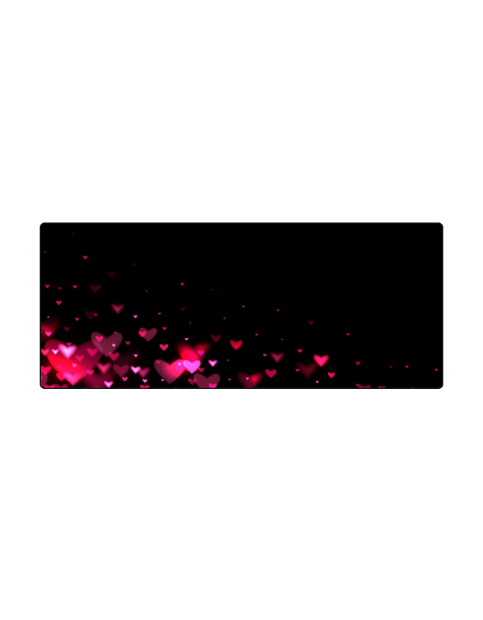 Gaming Mouse Pad | 3MM Thick Extended Desk Mat with Stitched Edges & Strong Grip